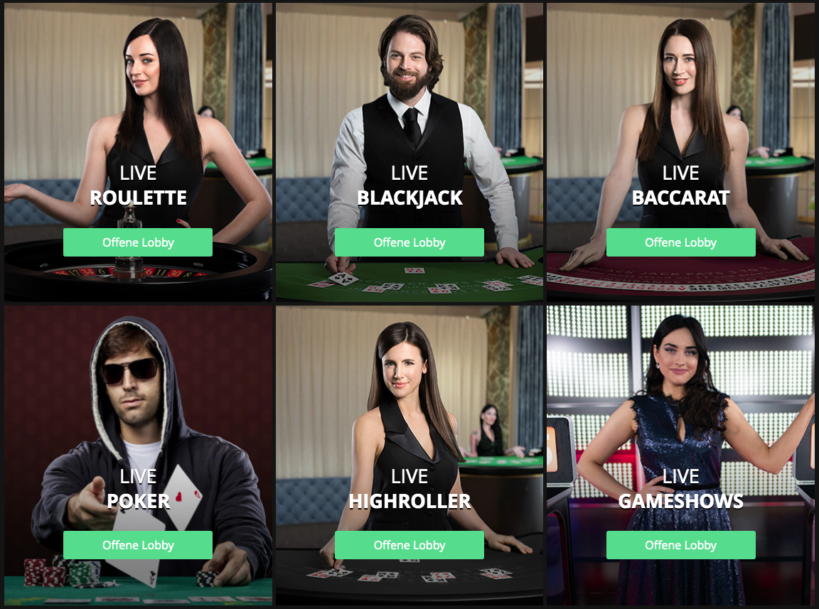 Live Casino bei One Casino